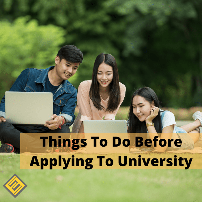 10 things to do before starting university