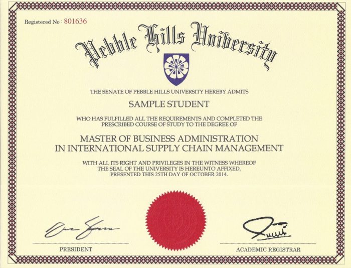 Applying for a masters degree