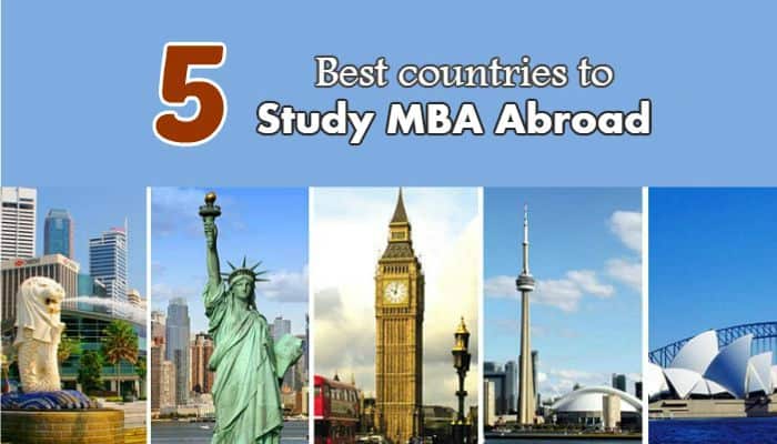 Top 5 places to study an mba abroad