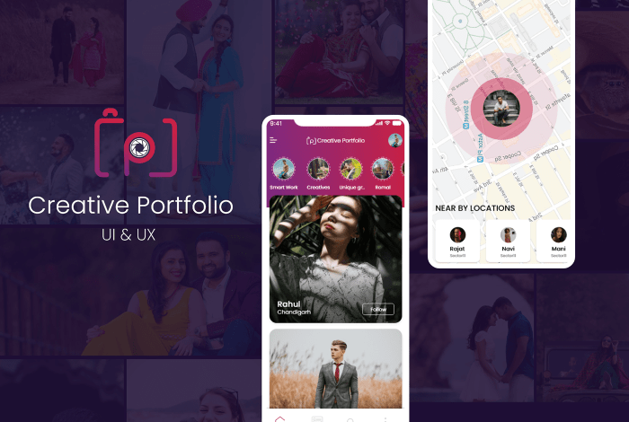 Putting together a creative portfolio