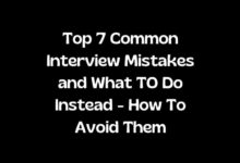Top 5 job interview mistakes