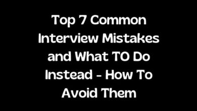 Top 5 job interview mistakes