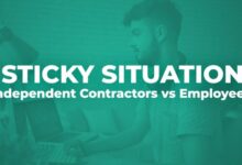 Independent contractor employee differences