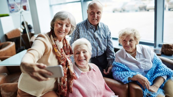 Assisted living community social demographics older seniors right find Target older demographics social media