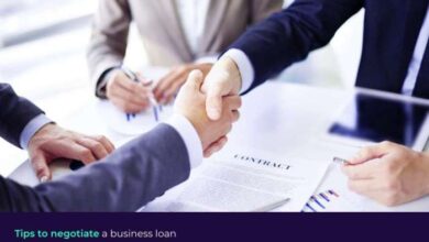 Negotiating tips business loan