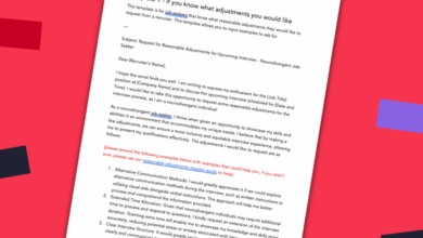 How to apply for reasonable adjustments