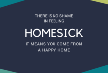 What to do when you feel homesick