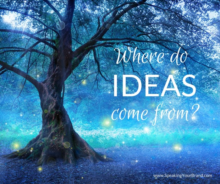 Where do good ideas come from