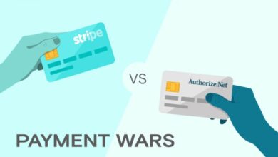 Stripe vs authorize net credit card processing
