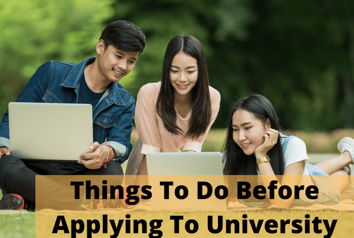 10 things to do before starting university
