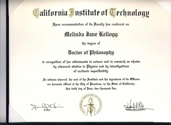What Is Phd Degree for Doctorate Certificate Template – Business ... What is a phd